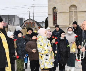 В Чернянке почтили память музыкантов ансамбля песни и пляски  имени Александрова