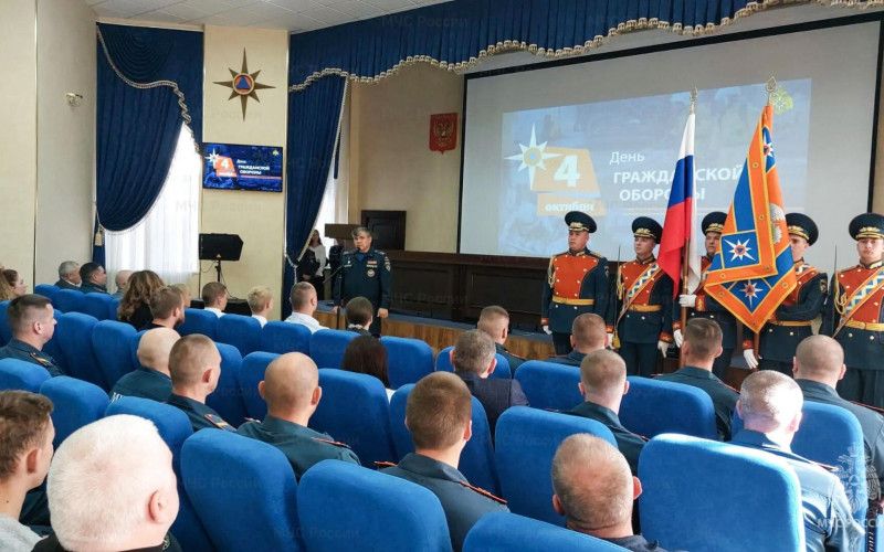 Долг, мужество, единство: в Белгородской области отметили День гражданской обороны