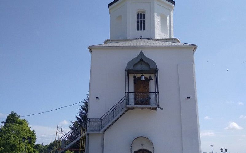 Ремонт храма продолжается в селе Старая Безгинка Новооскольского района