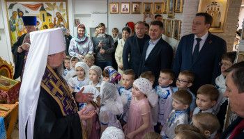 В Белгороде отметили 20-летие первого православного детского сада «Рождественский»
