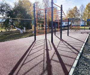В селе Богородское на территории школы открыта спортивная площадка