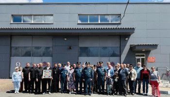 Ветераны пожарной охраны почтили память погибших в преддверии Дня памяти и скорби