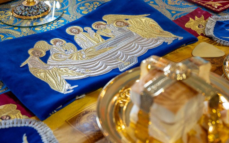 Архиерейское служение в праздник Успения Пресвятой Богородицы