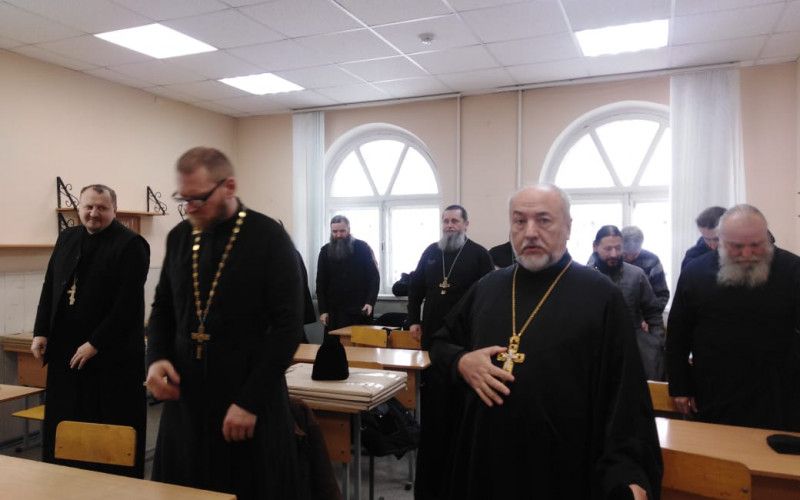 В Новом Осколе прошло собрание священнослужителей Новооскольского благочиния.