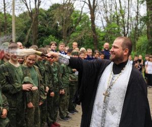 Казачья игра "Эх, казачата!" прошла в Новооскольском городском округе.