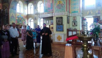 Воспитанники Валуйской воскресной школы посетили Успенский собор Нового Оскола