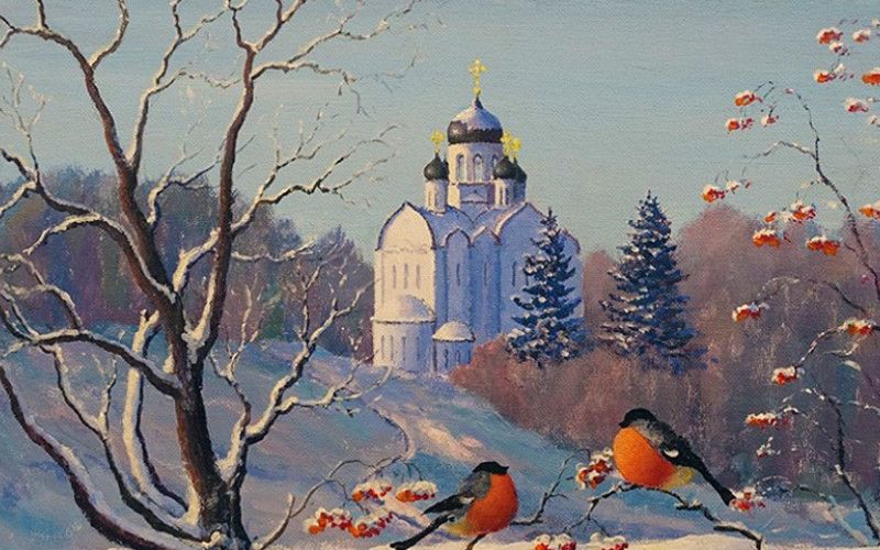 Яблоки на снегу