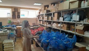 Как Белгородская митрополия помогает беженцам и военным