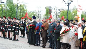 В Старом Осколе отметили 76-ю годовщину Победы в Великой Отечественной войне