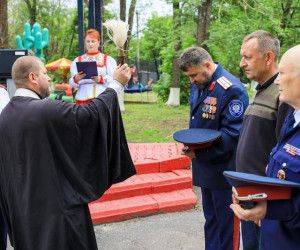 Казачья игра "Эх, казачата!" прошла в Новооскольском городском округе.