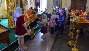 Богослужение для детей в пасхальное утро