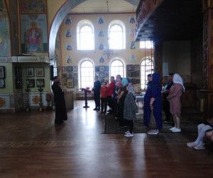 Воспитанники Валуйской воскресной школы посетили Успенский собор Нового Оскола