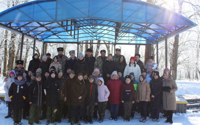 Игровая программа "Казачьи забавы" проведена в Новооскольском городском округе.