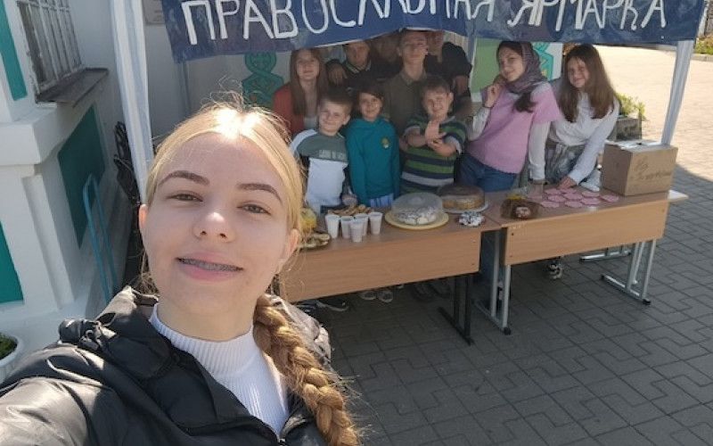 Новооскольские следопыты провели вторую православную ярмарку «Благода́ть»