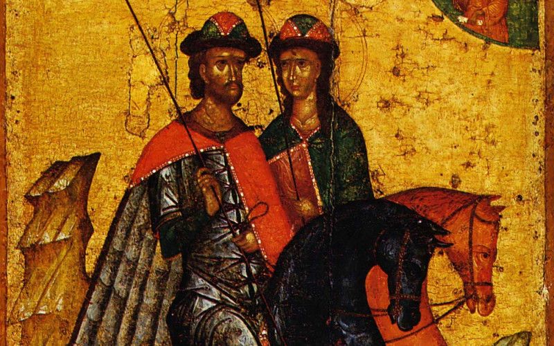 15 мая Русская Православная Церковь чтит память благоверных князей Бориса и Глеба
