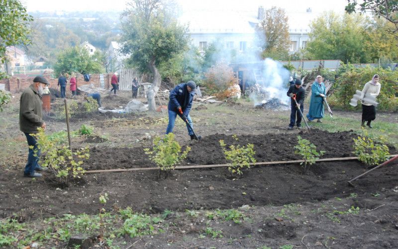 Благим и общим делом  в святом месте движет душа
