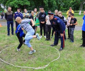 Казачья игра "Эх, казачата!" прошла в Новооскольском городском округе.