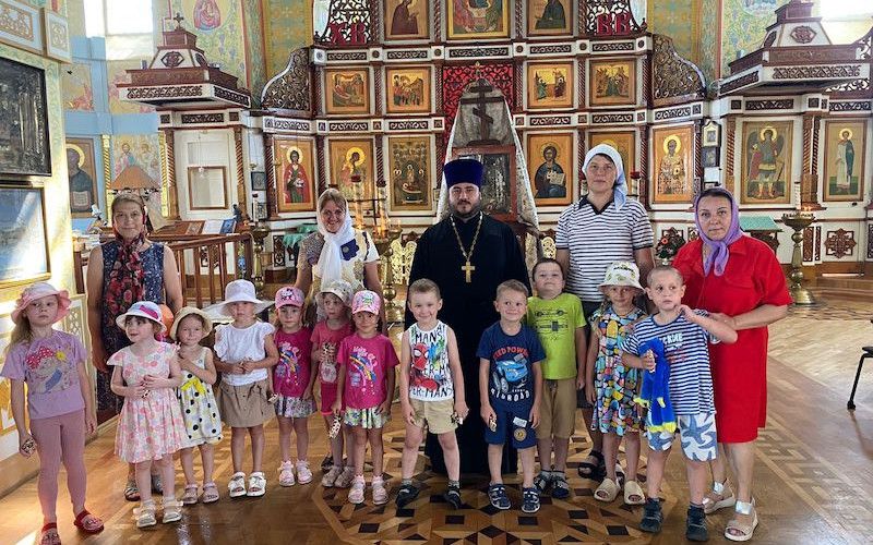 Маленькие новооскольцы побывали в храме