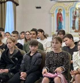 Богоявленский Паломнический центр принял детей участников СВО из приграничья