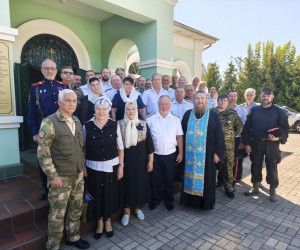 В Главном казачьем храме прошел сход Белгородского городского казачьего общества