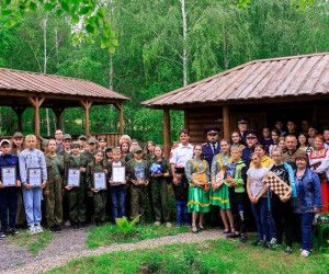 Казачья игра "Эх, казачата!" прошла в Новооскольском городском округе.