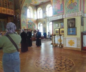 Воспитанники Валуйской воскресной школы посетили Успенский собор Нового Оскола