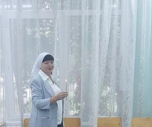 В Белгородской школе №36 совершили молебен перед началом учебного года