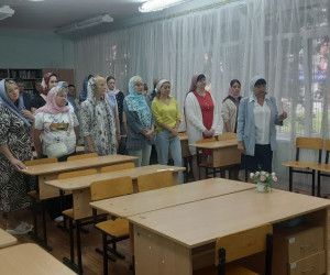 В Белгородской школе №36 совершили молебен перед началом учебного года