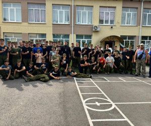 Священнослужитель встретился с курсантами третьего потока военно-исторических сборов "Армата"