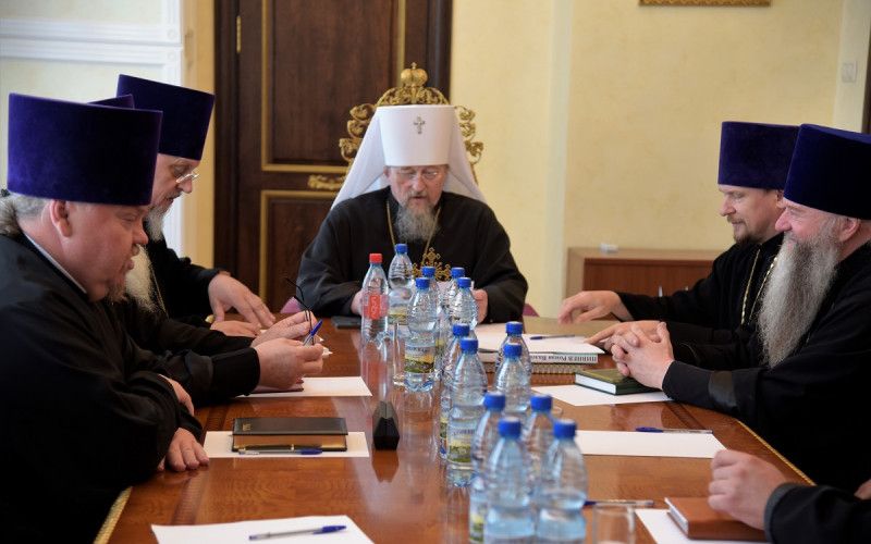 В Белгородском епархиальном управлении прошло заседание Епархиального Совета