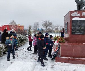 В Великомихайловке состоялась памятная акция, посвященная 80-летию освобождения села от немецко-фашистских захватчиков