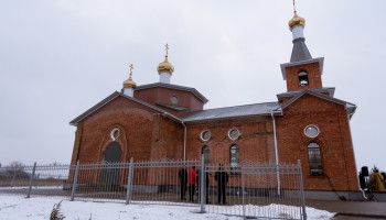Возрожденный храм освятили в Корочанском районе
