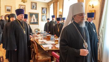 Первое в нынешнем году заседание Епархиального Совета прошло в Белгородской митрополии