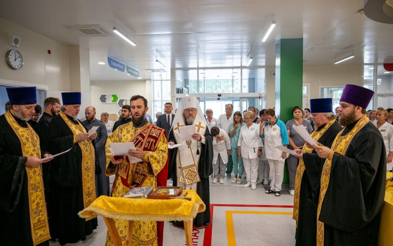 В Белгороде области открылось новое приемное отделение детской областной клинической больницы