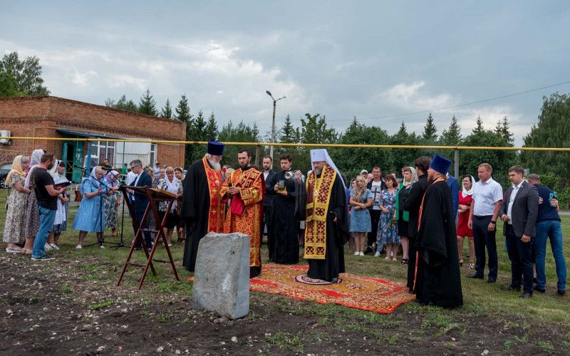 В селе Крутое появится храм в честь Архангела Михаила