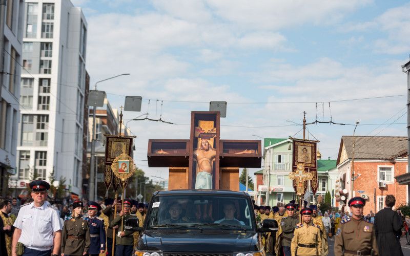 Великие святыни прибыли в Белгород