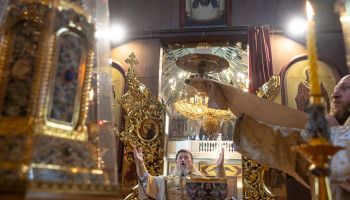 «О всеблаженные земли Российской заступники, молитесь ко Господу, да помилует ее от гнева Своего…»
