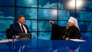 Состоялся традиционный Рождественский прямой эфир митрополита Иоанна