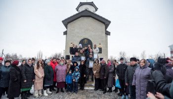 В Белгородском районе освящен храм в честь пророка Божия Илии и мемориал погибшим на полях специальной военной операции