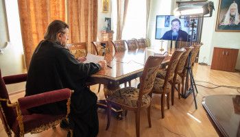 Председатель Синодального миссионерского отдела провел онлайн-совещание с руководителями епархиальных миссионерских отделов