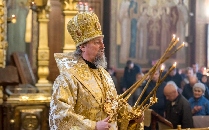 Архиерейское служение в Неделю 20-ю по Пятидесятнице