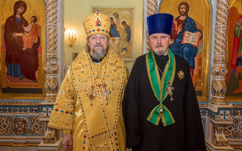 В Белгородской епархии впервые вручили орден преподобного Сергия Радонежского I степени