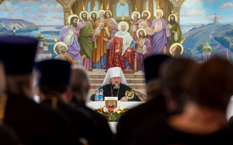 В Белгородском епархиальном управлении прошло очередное собрание благочинных