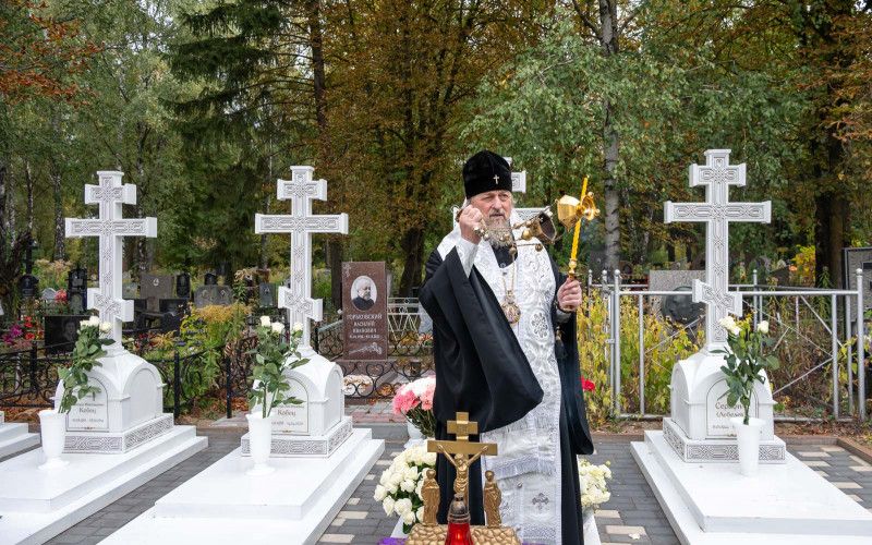 Архиерейское служение в день памяти мученицы Людмилы, княгини Чешской