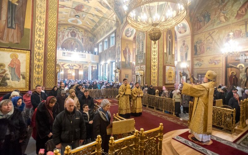 Архиерейское служение в Неделю о блудном сыне