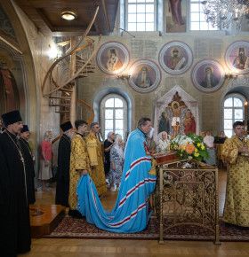 30-летие освящения Петропавловского придела Смоленского собора отметили в Белгороде