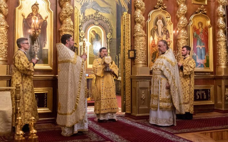 Архиерейское служение в Неделю 21-ю по Пятидесятнице