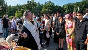 Епархиальный детский лагерь начал свою работу в Чернянском районе