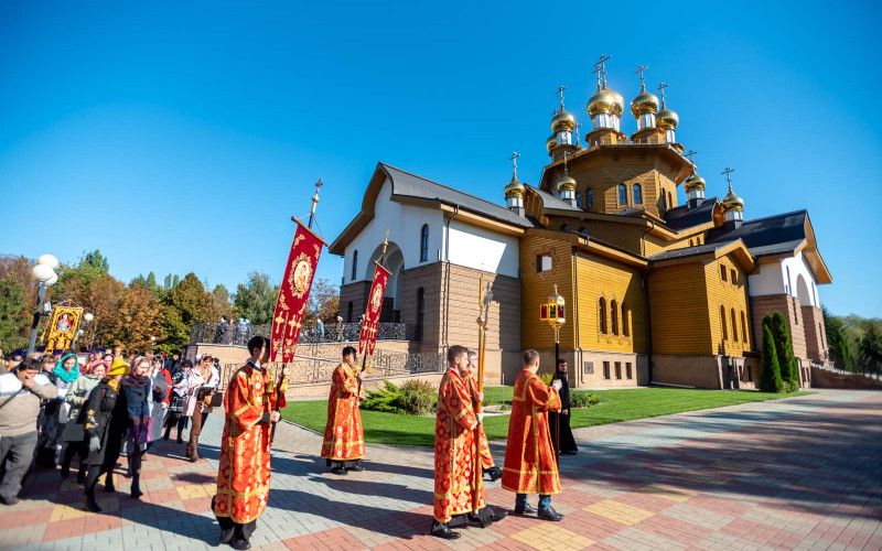 Самый большой храм Белгорода отмечает свой престольный праздник