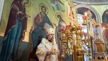 Архиерейское служение в Неделю по Богоявлении